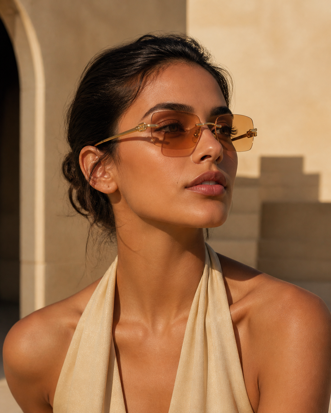 LYNXFLARE - Halo worn by model