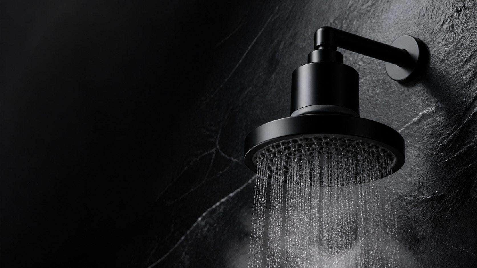 VALOIR Filtered Shower Head installed in a shower